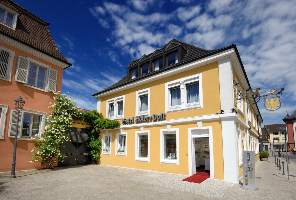 Hotel Adler Post Schwetzingen Bagian luar foto